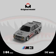 Original Model BMW E30 M3 Shark livery 1:64 przód detal