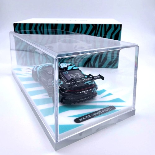 ModernArt Porsche GT3 Cup Black-Blue 22# 1:64 tył