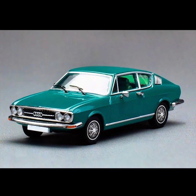 SunStar Audi 100 Coupe S turquoise metallic 1:64 przód