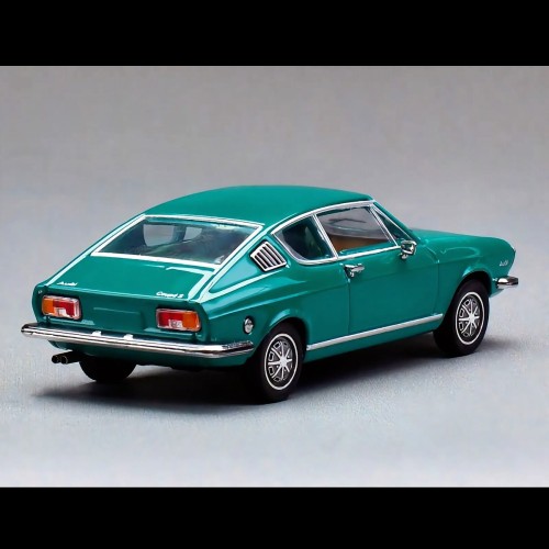 SunStar Audi 100 Coupe S turquoise metallic 1:64 tył