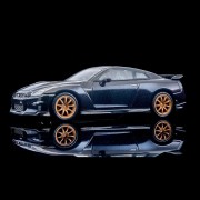 TOMICA LIMITED VINTAGE NEO Nissan GT-R 2025 model Final Production Version midnight purple 1:64 przód