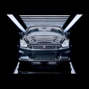 TOMICA LIMITED VINTAGE NEO Nissan GT-R 2025 model Final Production Version midnight purple 1:64 front detale