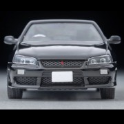 TOMICA LIMITED VINTAGE NEO 2000 Nissan Skyline 25GT Turbo Option Parts Black 1:64 front