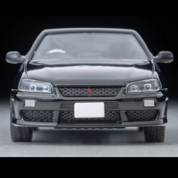 TOMICA LIMITED VINTAGE NEO 2000 Nissan Skyline 25GT Turbo Option Parts Black 1:64 front
