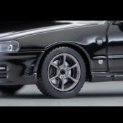 TOMICA LIMITED VINTAGE NEO 2000 Nissan Skyline 25GT Turbo Option Parts Black 1:64 felga