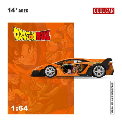 Cool.Car Lamborghini GTEVO Dragon Ball Livery 1:64 bok