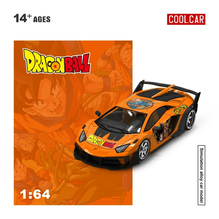 Cool.Car Lamborghini GTEVO Dragon Ball Livery 1:64 przód detal
