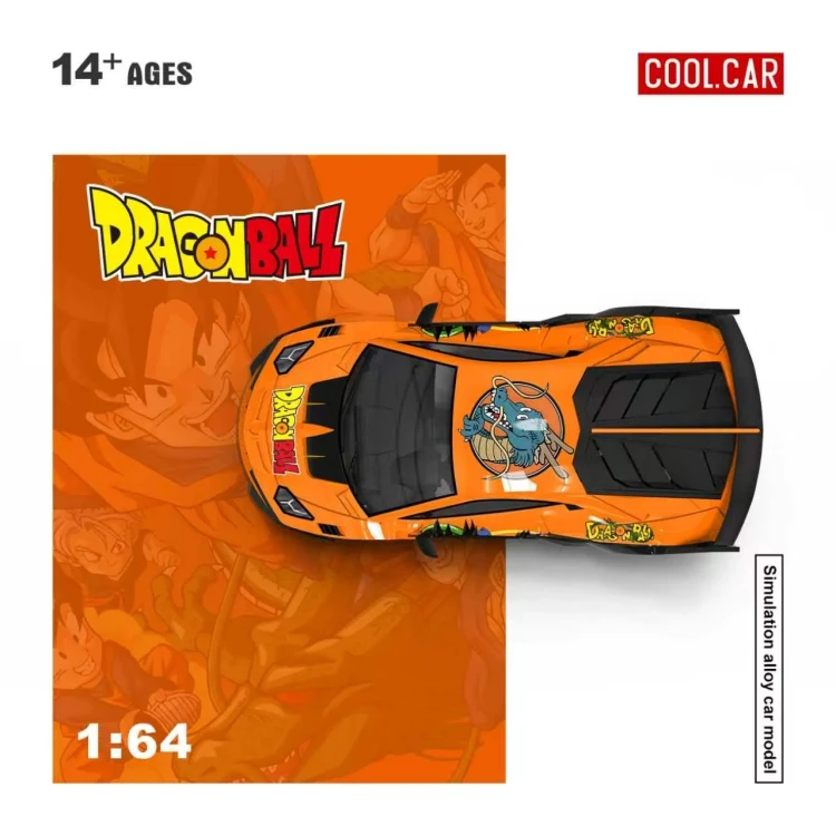 Cool.Car Lamborghini GTEVO Dragon Ball Livery 1:64 góra