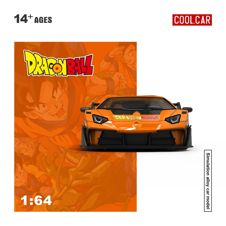 Cool.Car Lamborghini GTEVO Dragon Ball Livery 1:64 front