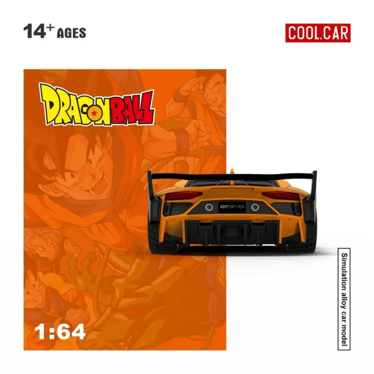 Cool.Car Lamborghini GTEVO Dragon Ball Livery 1:64 back
