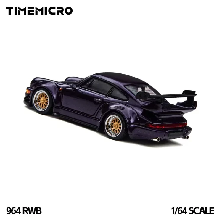 Time Micro RWB 964 Purple 1:64 tył detal