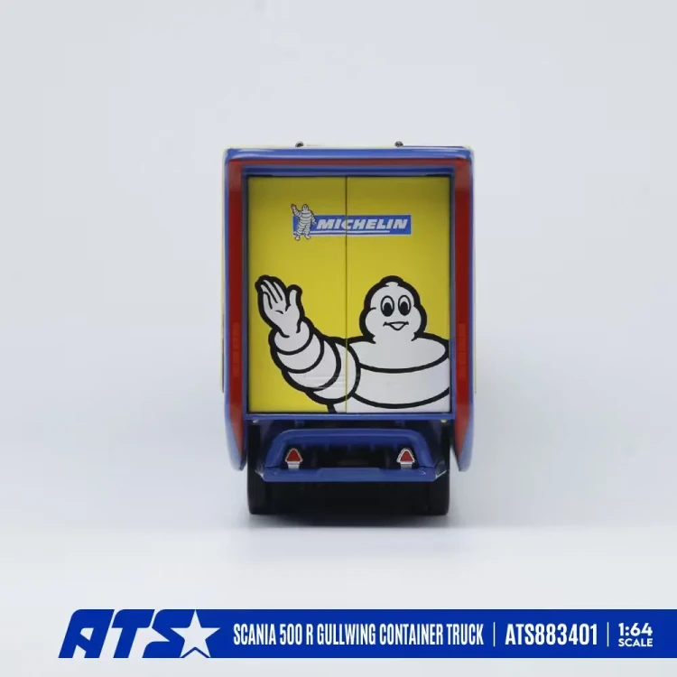 ATS Scania 500 R Gullwing Container Truck Michelin 1:64 tył