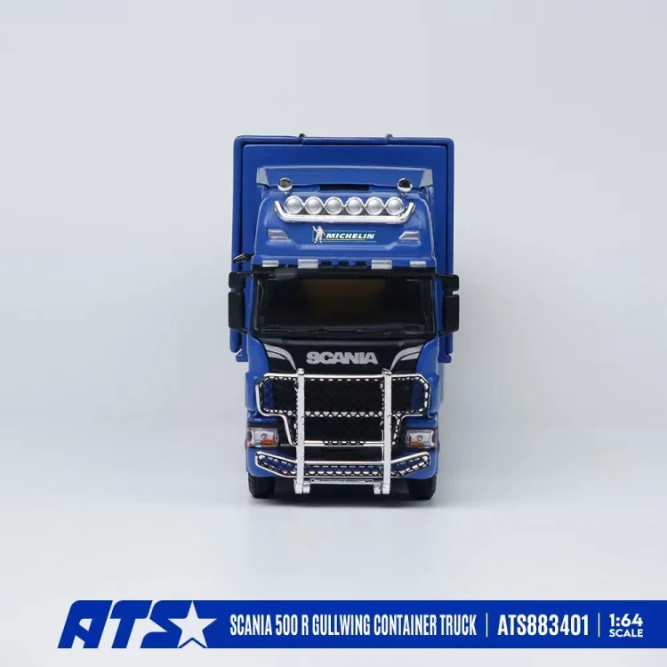 ATS Scania 500 R Gullwing Container Truck Michelin 1:64 front