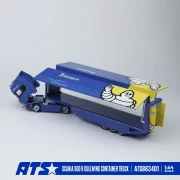 ATS Scania 500 R Gullwing Container Truck Michelin 1:64 góra detale