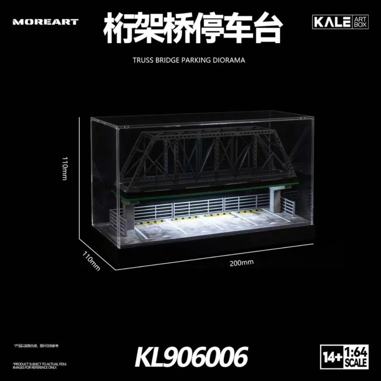 MoreArt x KALE Miniature Simulated Scene Model 1:64 wymiary