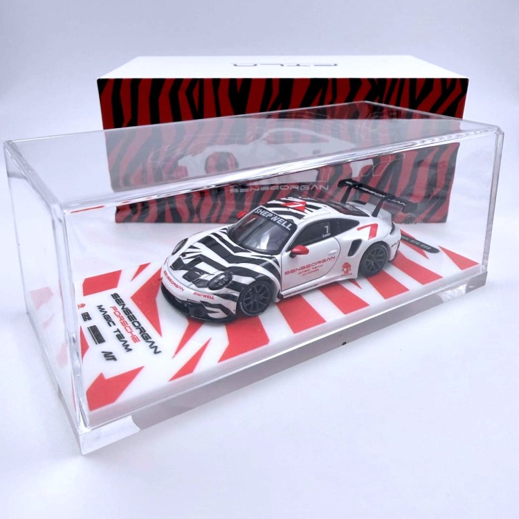 ModernArt Porsche GT3 Cup Black-White 7# 1:64 przód