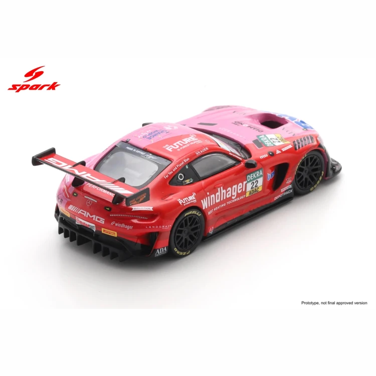 Spark Mercedes-AMG GT3 No.22 Mercedes-AMG Team Landgraf DTM 2025 Lucas Auer 1:64 tył