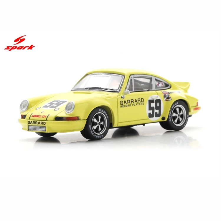 Spark Porsche Carrera RSR No.59 Winner Sebring 12H 1973 1:64 przód
