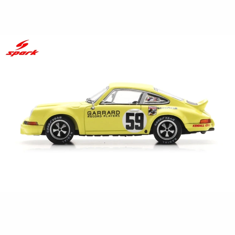 Spark Porsche Carrera RSR No.59 Winner Sebring 12H 1973 1:64 bok