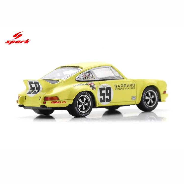 Spark Porsche Carrera RSR No.59 Winner Sebring 12H 1973 1:64 tył