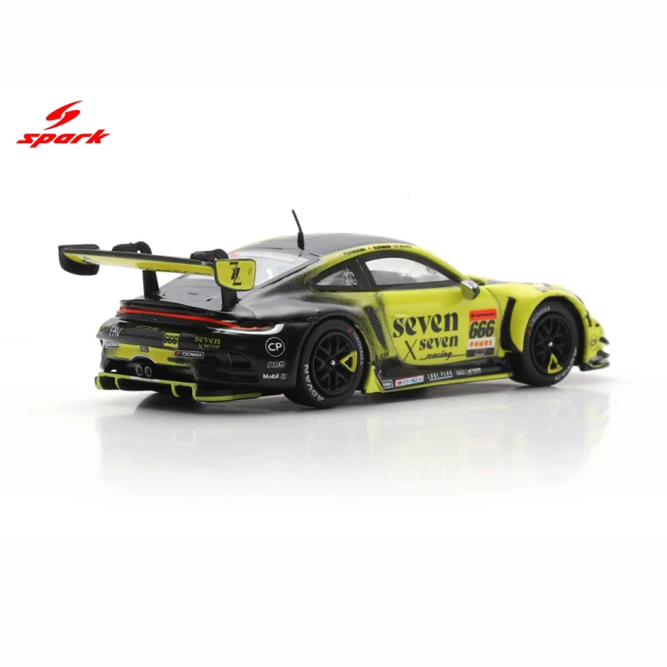 Spark PORSCHE GT3 R seven x seven Racing No.666 GT300 SUPER GT 2025 1:64 tył
