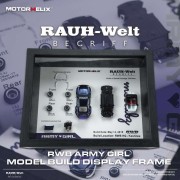 Motorhelix RWB 964 Army Girl Ramka 1:64 przód