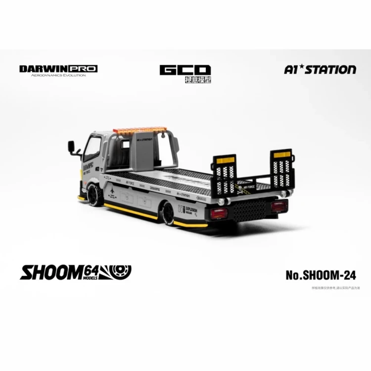 GCD Hino 300 Darwin Pro SHOOM Custom Tow Truck 1:64 tył
