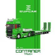 Supcar Rexy Scania Flatbed Transport Truck 1:64 przód