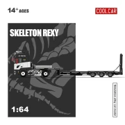 Cool.Car Scania flatbed trailer Skeleton Rexy Livery 1:64 bok