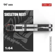 Cool.Car Scania flatbed trailer Skeleton Rexy Livery 1:64 góra