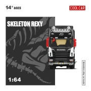 Cool.Car Scania flatbed trailer Skeleton Rexy Livery 1:64 front