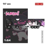 Cool.Car Scania Container Truck Kuromi Livery 1:64 przód detale