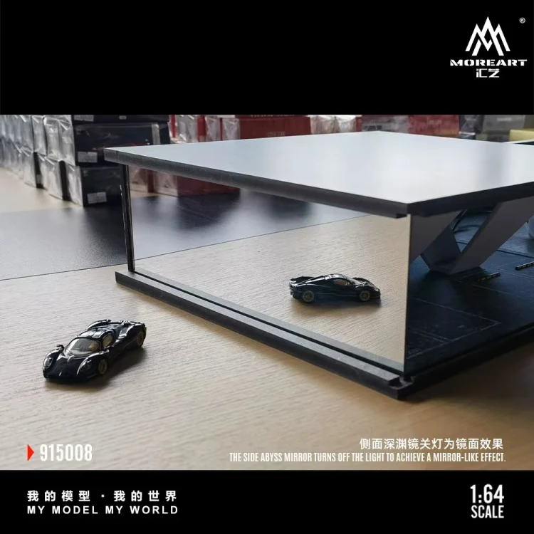 MoreArt Diorama UNDERGROUND PARKING GARAGE SCENE 08 Podświetlana LED 1:64 scena