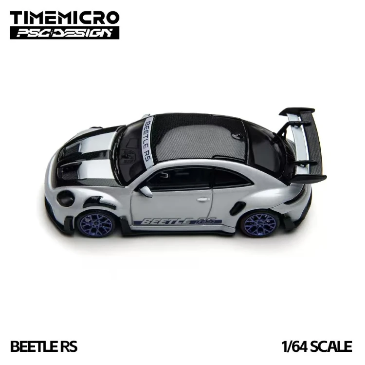 TimeMicro × PSC DESIGN Porsche 992 GT3 RS &amp; Beetle RS Nurburgring Version 2 car set 1:64 góra detal