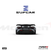 Supcar McLaren 720S Grey Shadow 1:64 tył