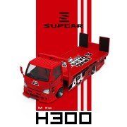 Supcar H300 Transport Trailer Fast &amp; Furious Tokyo Drift 1:64 przód