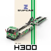 Supcar H300 Flatbed Truck AO Racing #77 Dinosaur Livery 1:64 detale