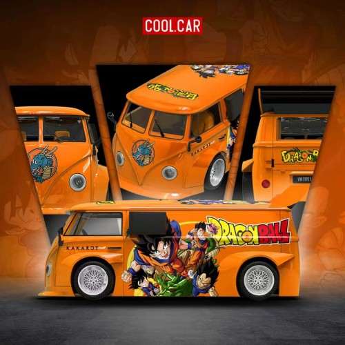 Cool.Car Volkswagen TI PICKUP Dragon Ball Livery 1:64 bok