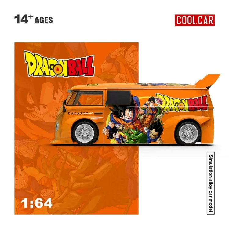 Cool.Car Volkswagen TI PICKUP Dragon Ball Livery 1:64 bok