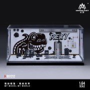 MoreArt Bone Dragon Skeleton Painting Maintenance Room 1:64 przód detale
