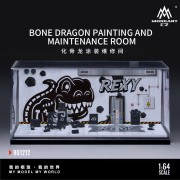 MoreArt Bone Dragon Skeleton Painting Maintenance Room 1:64 przód