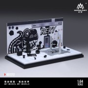 MoreArt Bone Dragon Skeleton Painting Maintenance Room 1:64 prawy bok