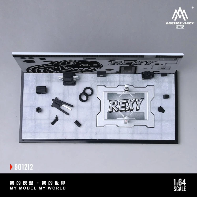 MoreArt Bone Dragon Skeleton Painting Maintenance Room 1:64 góra