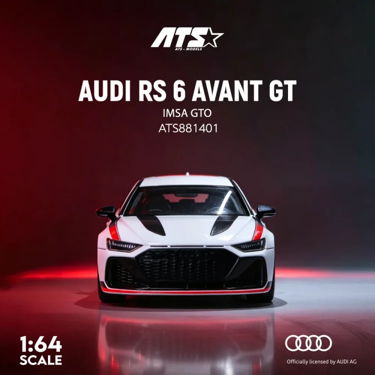 ATS Audi RS 6 Avant GT-IMSA GTO 1:64 przód