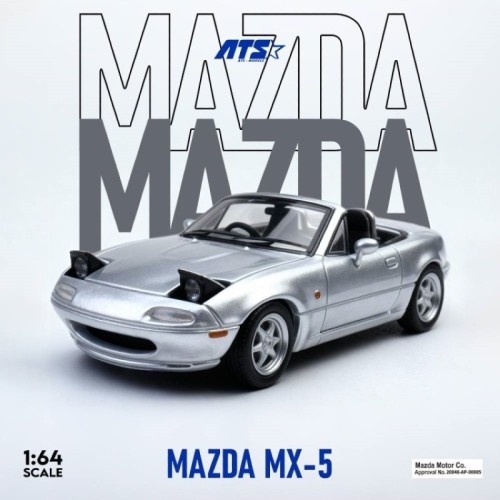 ATS Mazda MX-5 Silver 1:64 przód