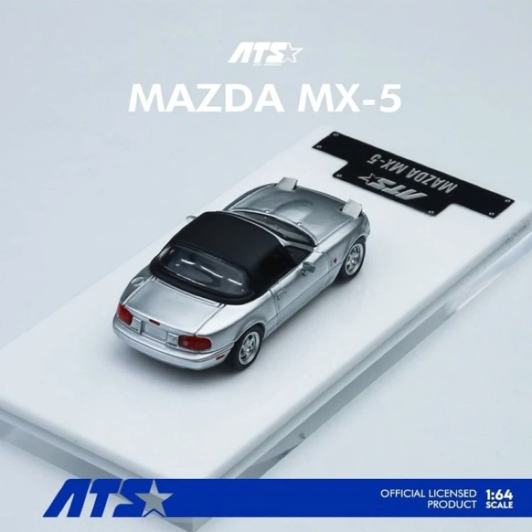 ATS Mazda MX-5 Silver 1:64 tył