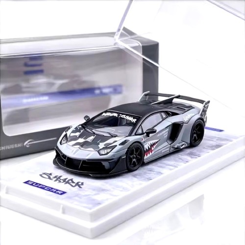 Supcar Lamborghini GTEVO Shark Mouth Livery 1:64 przód detal