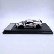 Aurora Model Ferrari F8XX Mansory White 1:64 bok