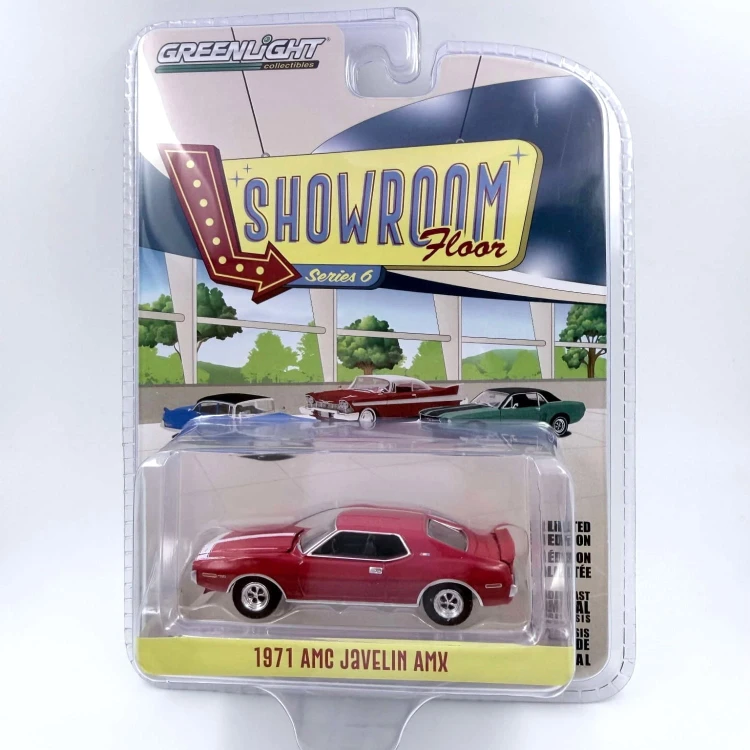Greenlight AMC 1971 Javelin AMX Red 1:64 przód