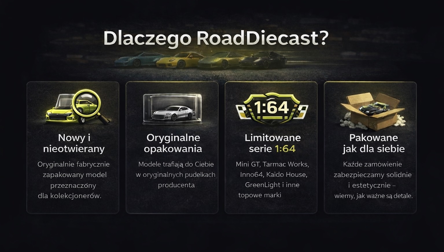 dlaczego RoadDiecast - informacja